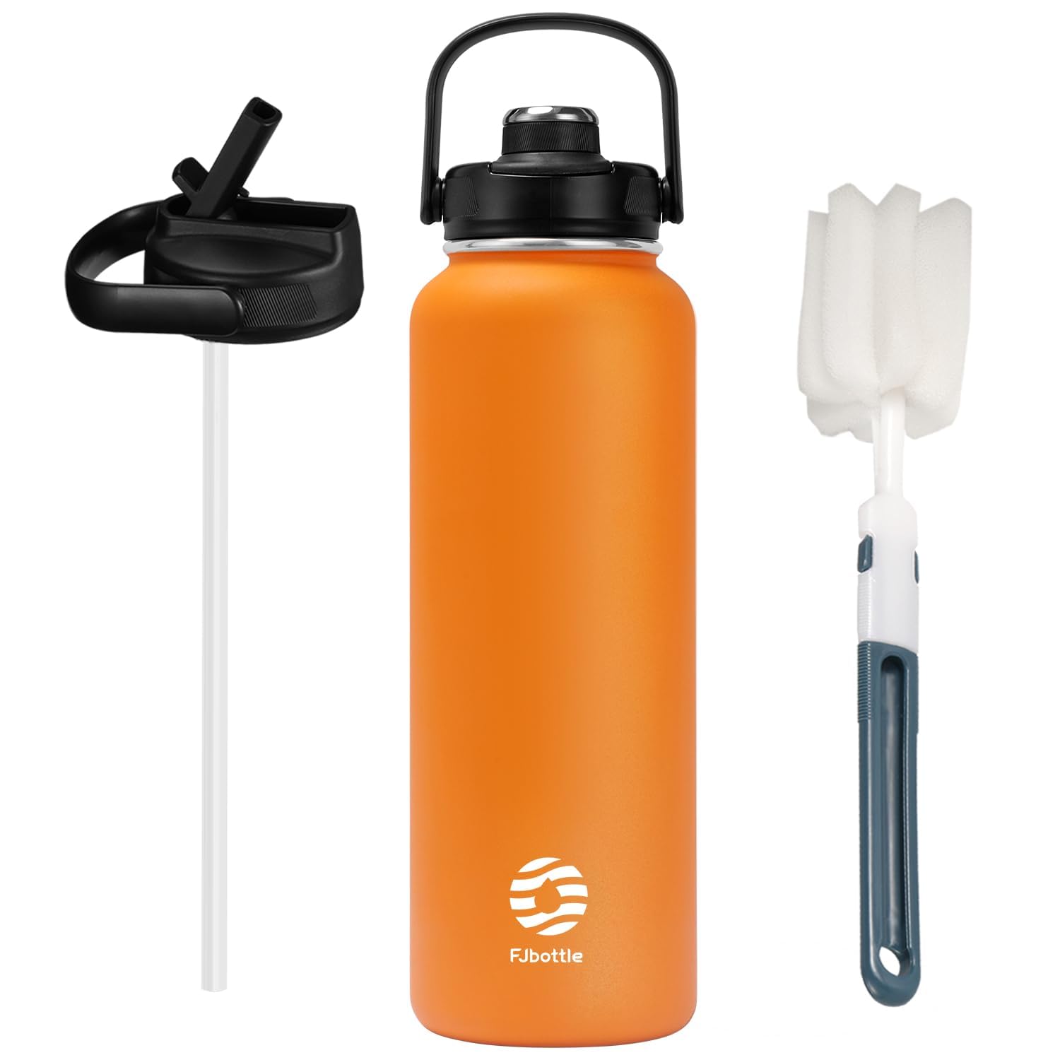 Amazon | FJbottle 水筒 1200ml 真空断熱 直飲み ネジキャップ